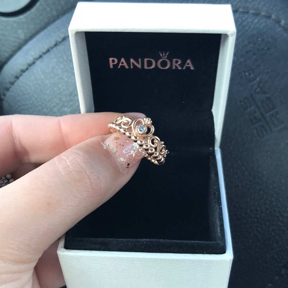 Pandora Rose Princess Ring - Picture 1 of 1